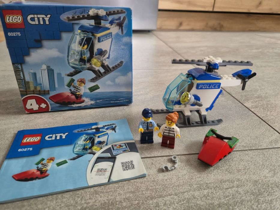 LEGO CITY 60275 zestaw klocków klocki Helikopter policyjny policja