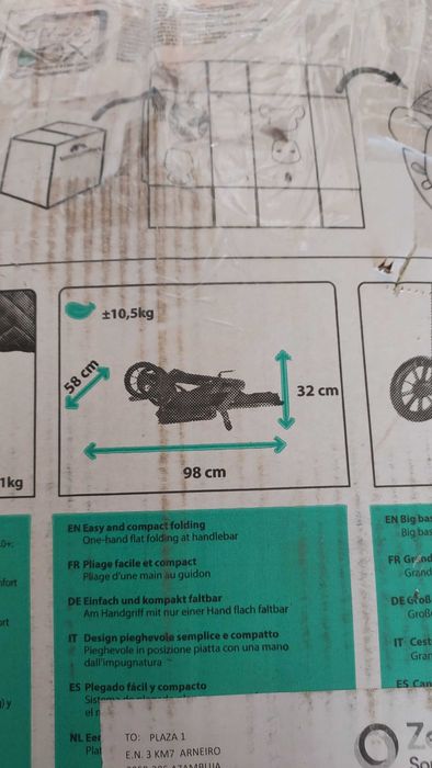 Carrinho de bebé TRIO