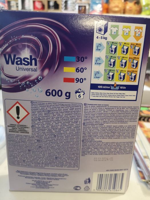 Proszek do prania Wash 600g