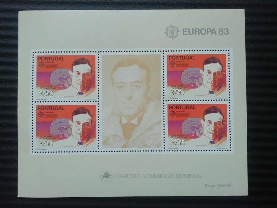 Bloco nº55 Europa-Portugal 1983