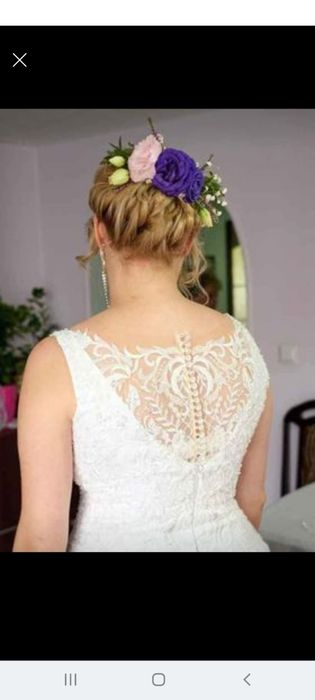 Suknia ślubna biała