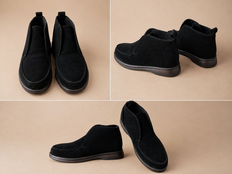 Черевики-челсі або slip-on ankle boots