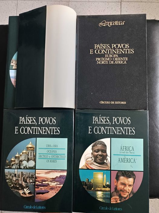 Coleção Países, Povos e Continentes, 4 Volumes