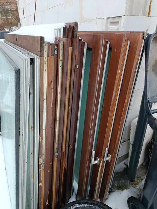 Okna skrzydło szyby