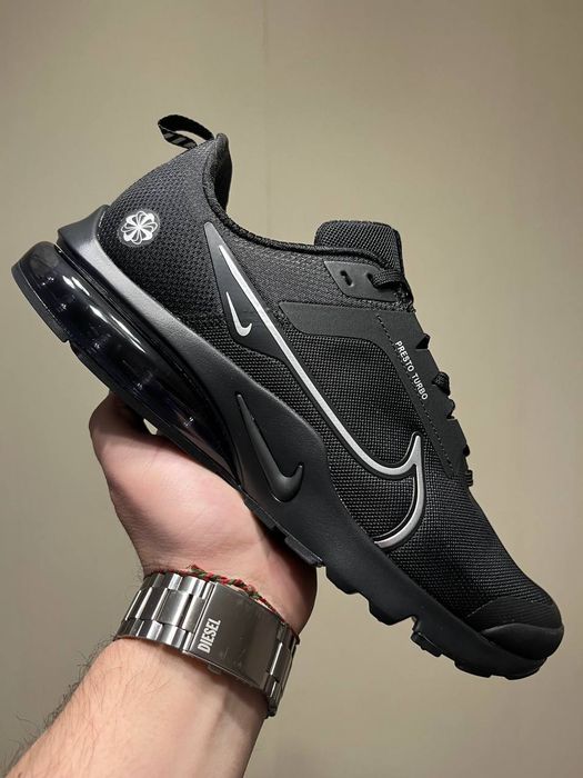 Кросівки Nike Presto Turbo Black premium | Кроссовки Найк чоловічі
