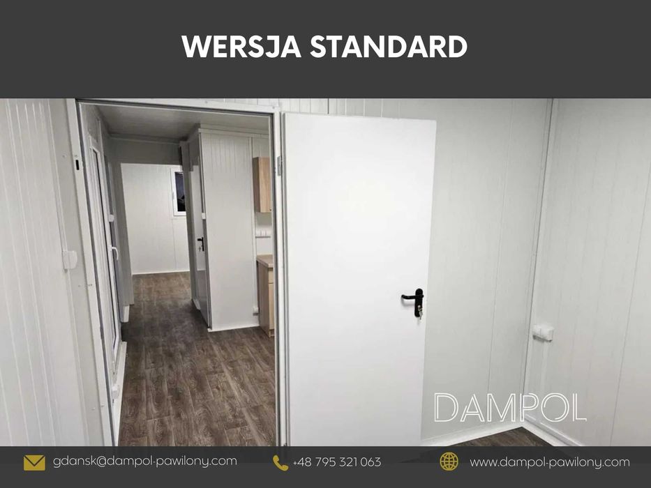 Domek 30m2/ modułowy, całoroczny, letniskowy, mobilny, biuro