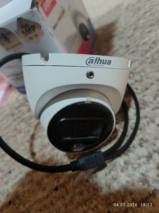 HDCVI відеокамера Dahua 5 МП Smart Dual Light DH-HAC-HDW1500TLMP-IL-A