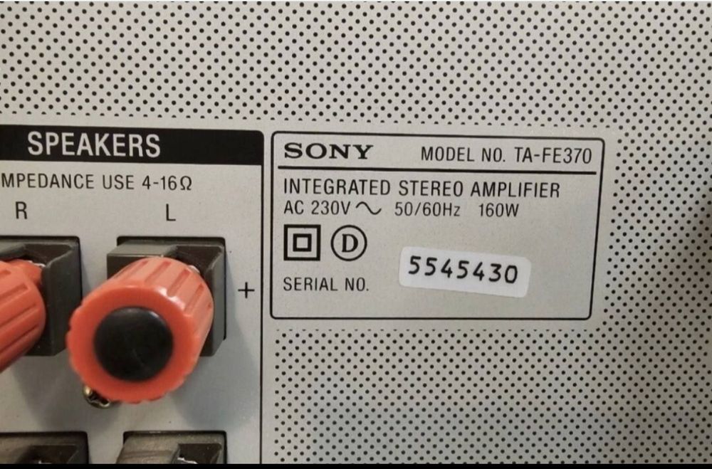 Wzmacniacz Sony TA-FE 370. 2*70W