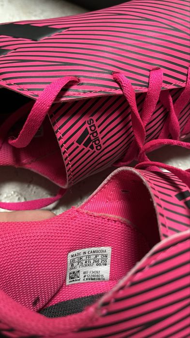Chuteiras Adidas Nemeziz Rosa