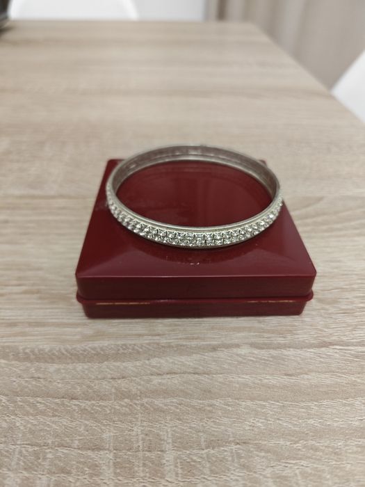 Pulseira bracelete Cristian Lay em Prata 925 com pedras brilhantes