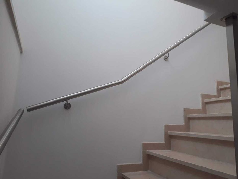 Corrimão em aço inox