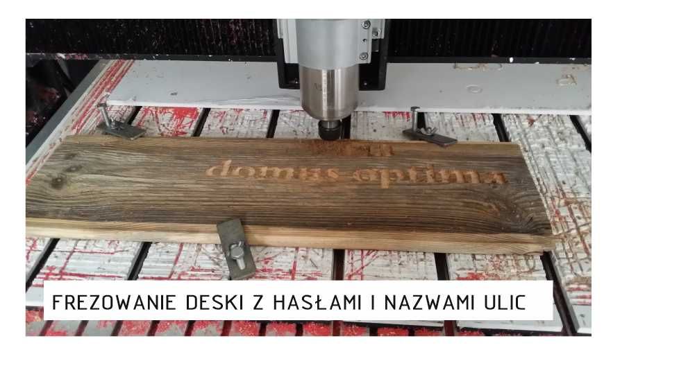 REKLAMA reklama z drewna dekoracje komunijne ze sklejki