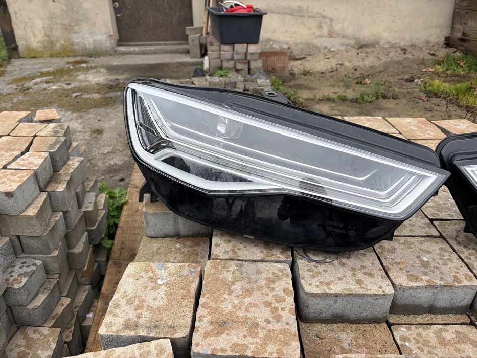 Lampy matrix audi a6c7 2017r  lift
