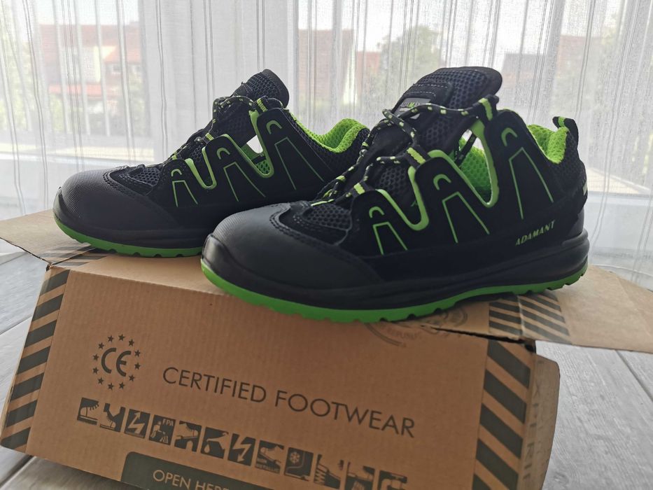 Sportowe Sandały Robocze Alegro Adamant S1P C61030V65 Buty Rozmiar 37