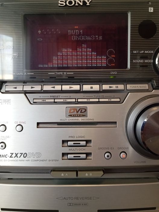 Aparelhagem Sony MHC-ZX70 DVD