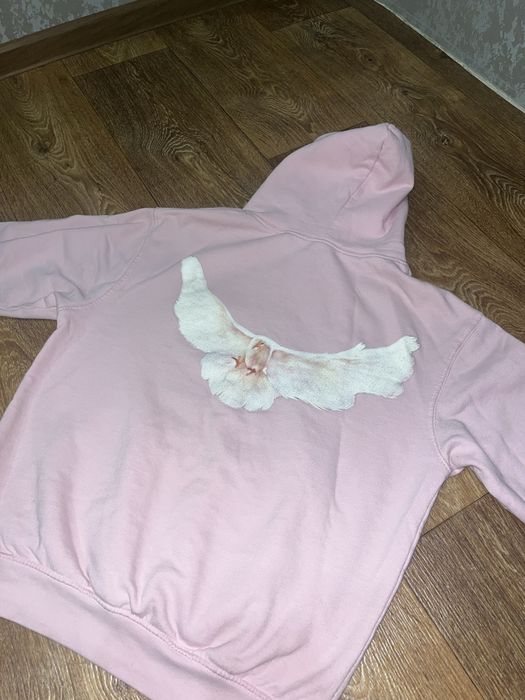 Розовое Худи Cap на осень-зиму