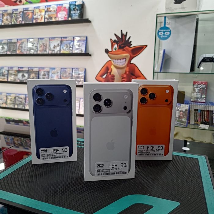 IPHONE 17 PRO MAX DISPONIVEL PARA ENTREGA IMEDIATA! +INFO MANDE SMS