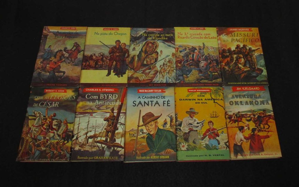 Livros Colecção Aventura e História Anos 60 Completo