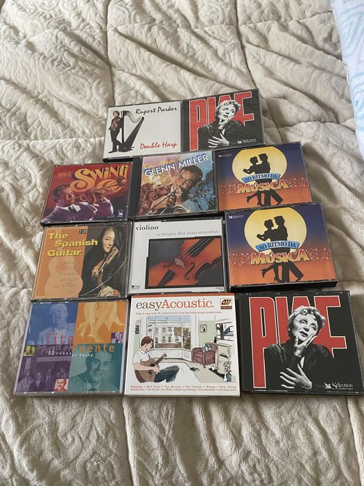 Box de cds variados