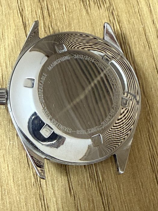 Zegarek atlantic worldmaster mechanical antichoc 17 jewels