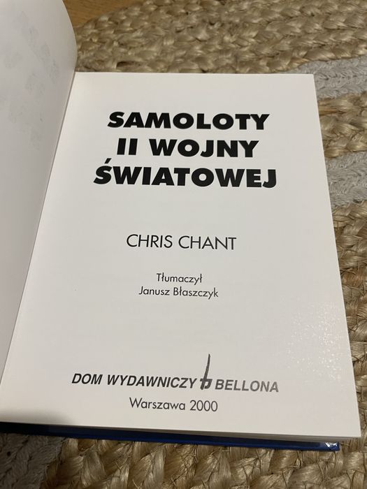 Samoloty II Wojny Światowej leksykon Chris Chad 2000 Bellona