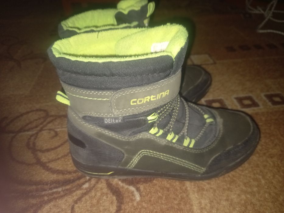 Тёплые ботинки сапожки