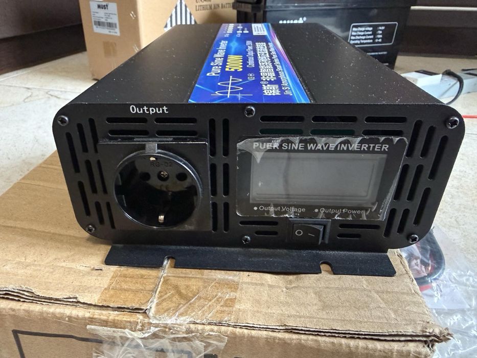 Інвертор з чистою синусоїдою 5000W 12V