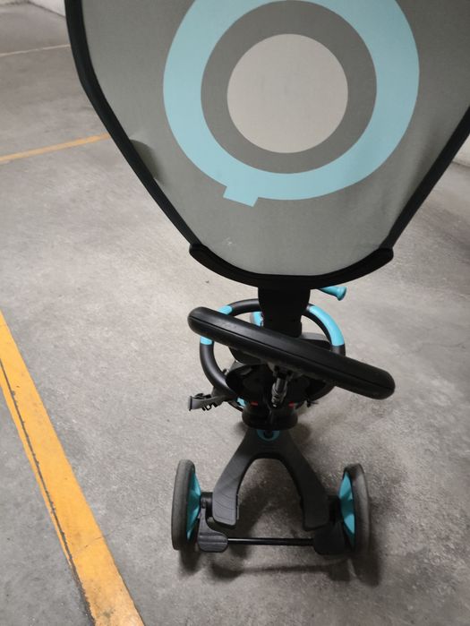 Globber - Explorer Trike 4 in 1 - All in One Toddler Tricycle and Balance Bike 10m + to 5+ Years Old, Teal