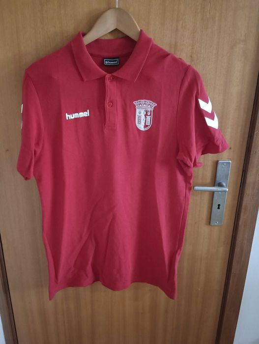 Pólo Vermelho SC Braga Hummel