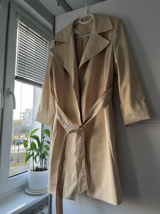 Długi płaszcz/trencz