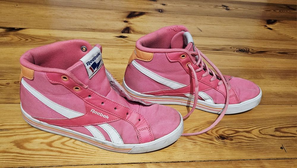Buty reebok w rozmiarze 38 wysokie