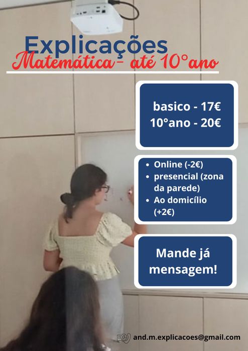 Explicacões matemática