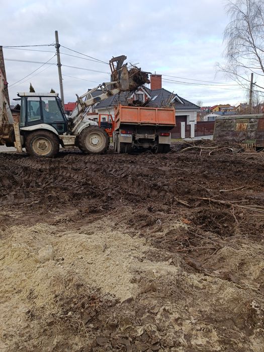 Демонтаж будинків.Чистка ділянок.Вивіз сміття.