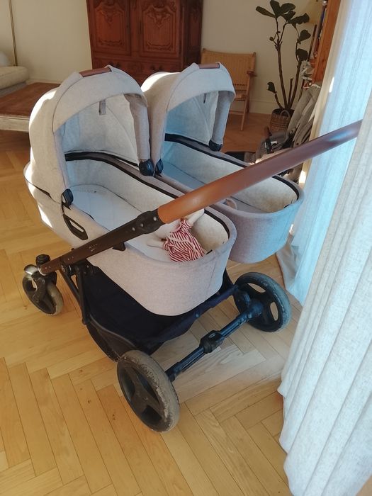 Wózek bliźniaczy JEDO DUO gondole