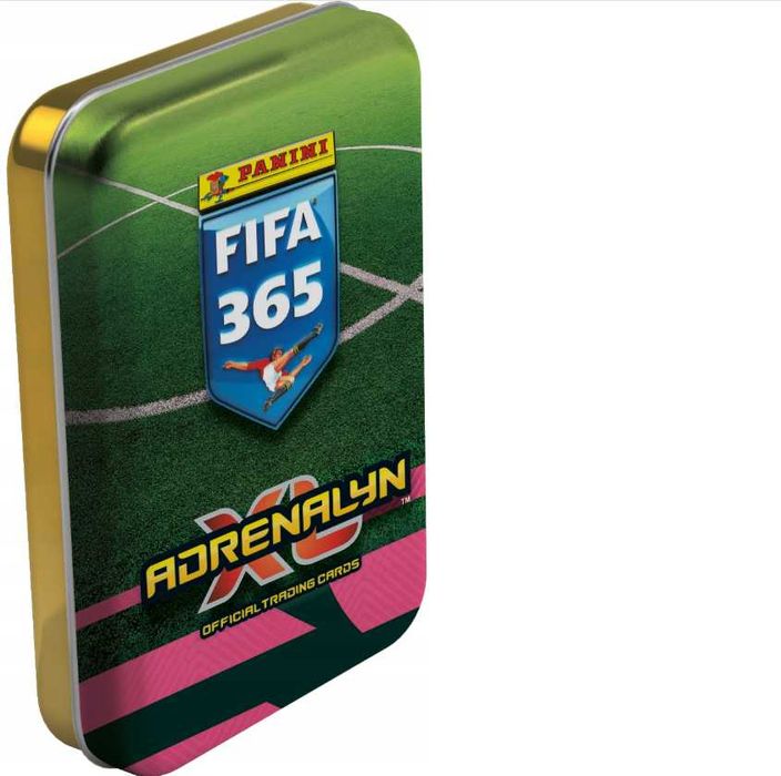 Mini puszka Karty FIFA 365 ADRENALYN XL 2026 PANINI 26 kart