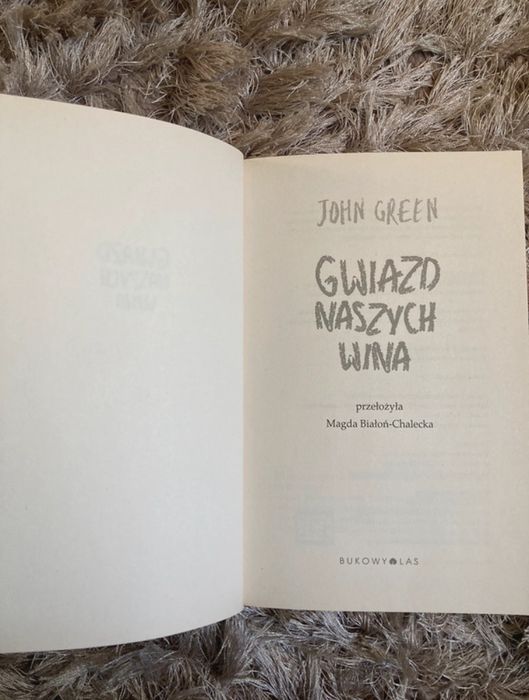Gwiazd naszych wina, John Green