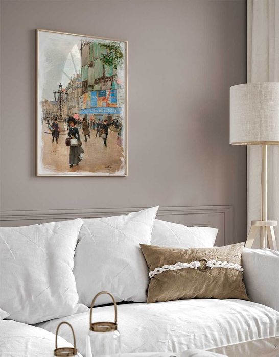 Duży zestaw plakatów 3x 50x70 cm Tryptyk do salonu (set121)