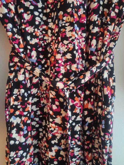 Vestido comprido floral – como novo!