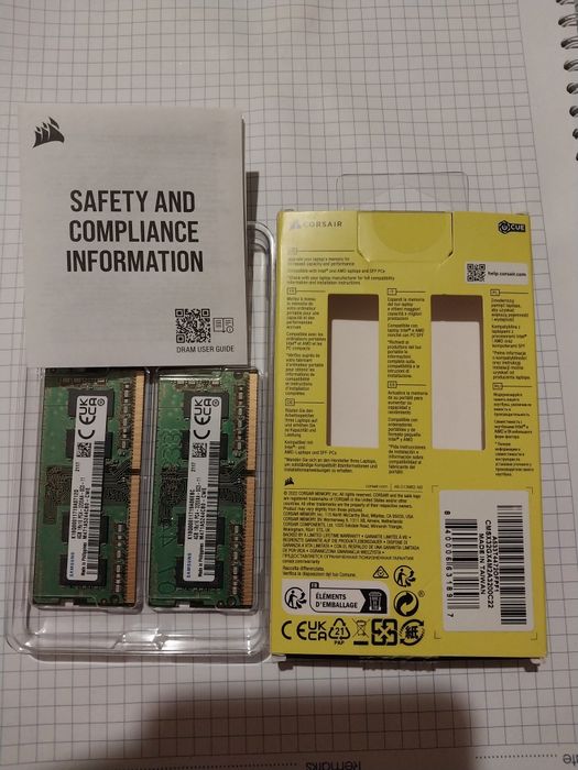 Усиление памяти у ноутбука. 2×4 Гб