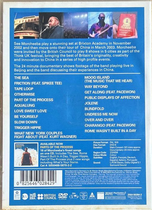 Morcheeba - From Brixton to Beijing - 2003 - DVD