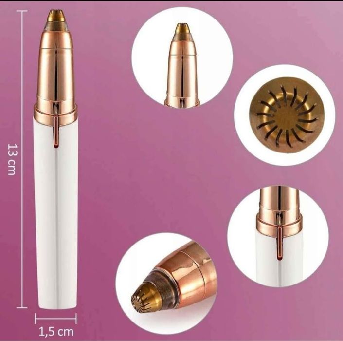 Depilator do brwi twarzy golarka trymer dla kobiet!