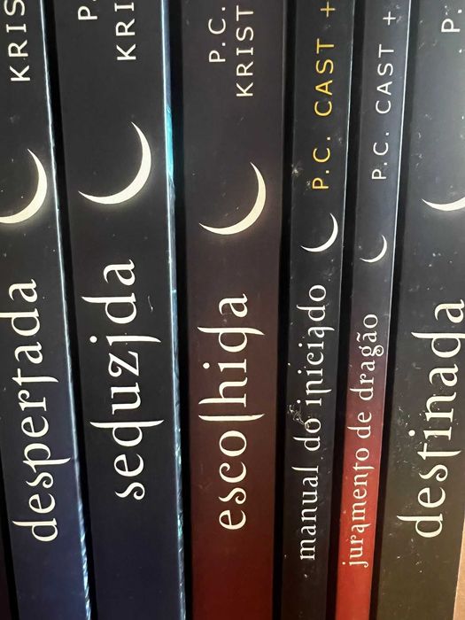 Livros Saga Casa da Noite