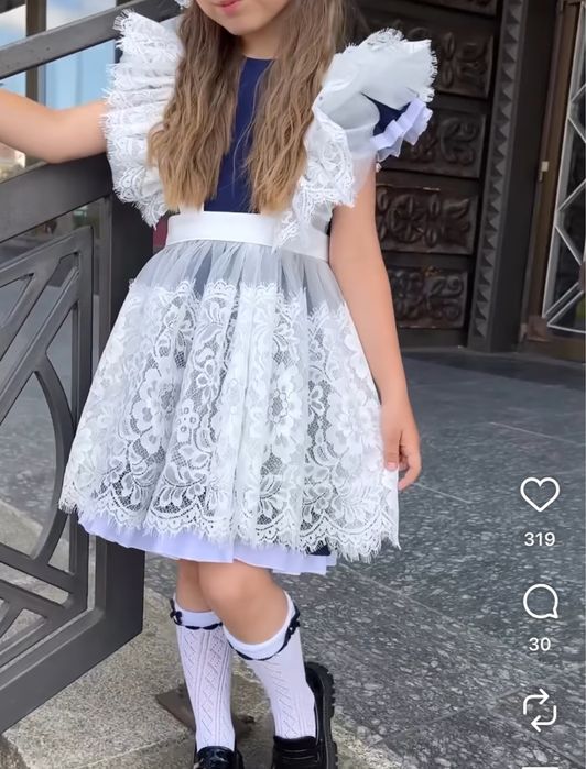 Шкільна форма сукня фартук підюпник