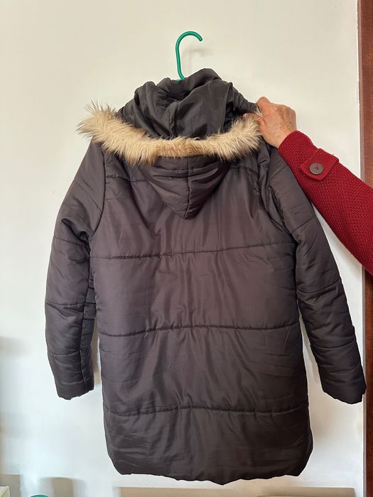 Kispo / Casaco com Capuz Preto L