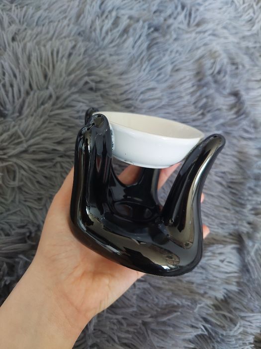 Kominek zapachowy Dłoń ceramika ceramiczny kominek na woski olejki wos