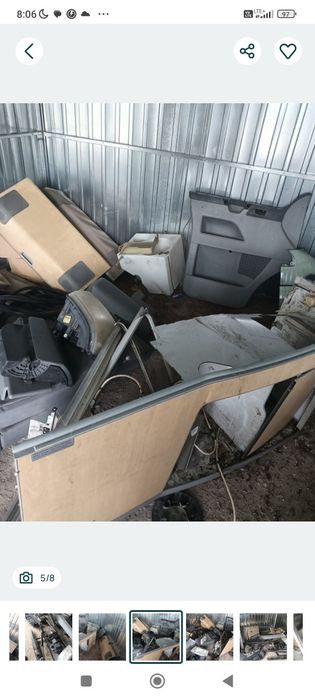 Vw T5 T6 california  wyposażenie wnętrza