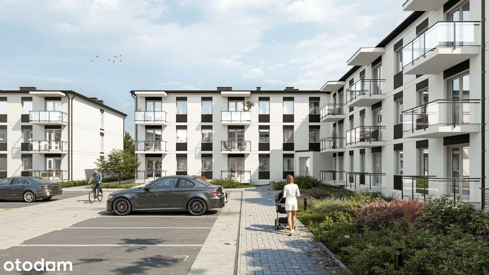 3-pokojowe mieszkanie 52m2 Bezpośrednio