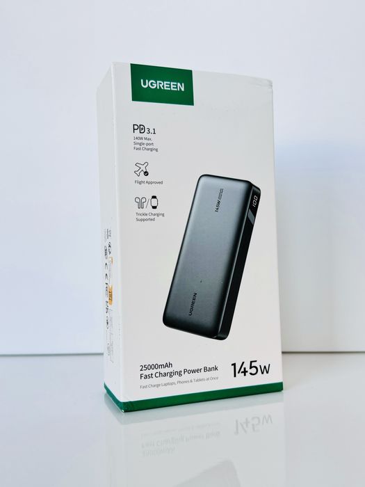 Оригінальний Павербанк Ugreen 25000мАг 145Вт  Повербанк PowerBank