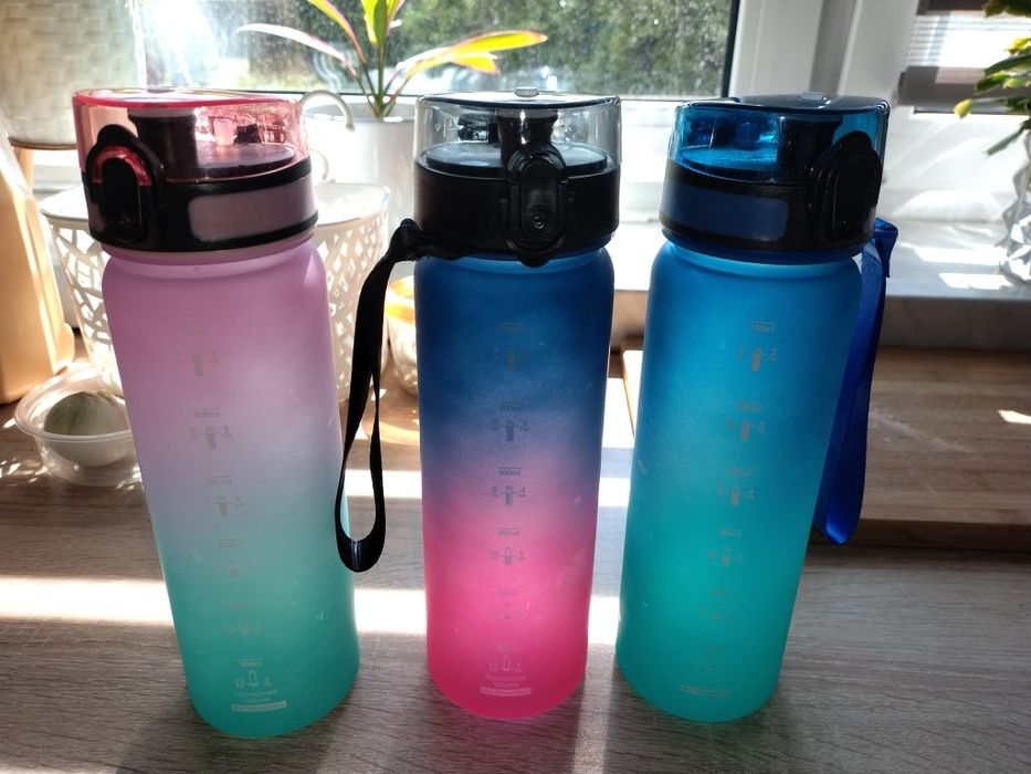 3 szt nowe bidony 750 ml