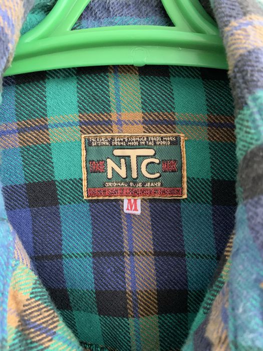 Вінтажна фланелева сорочка в клітинку